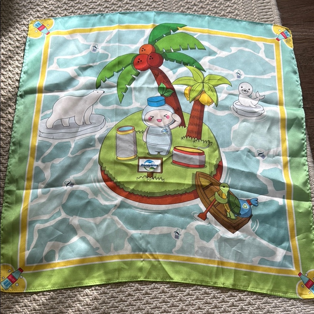 Colorful Silk Scarf